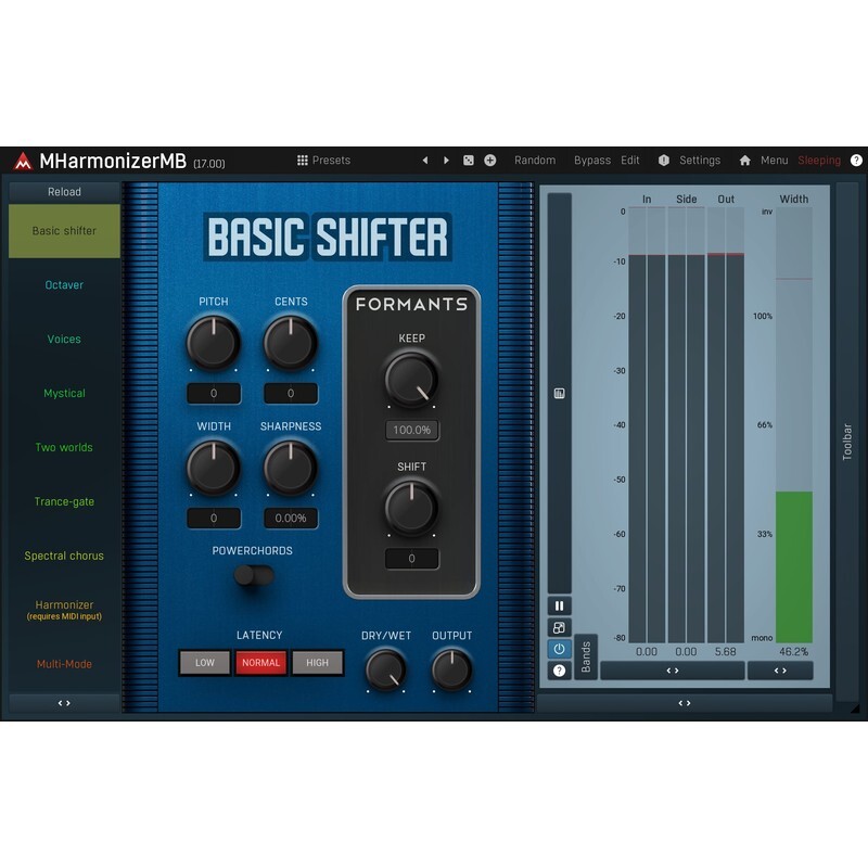 Melda MHarmonizerMB｜多頻段和聲效果器