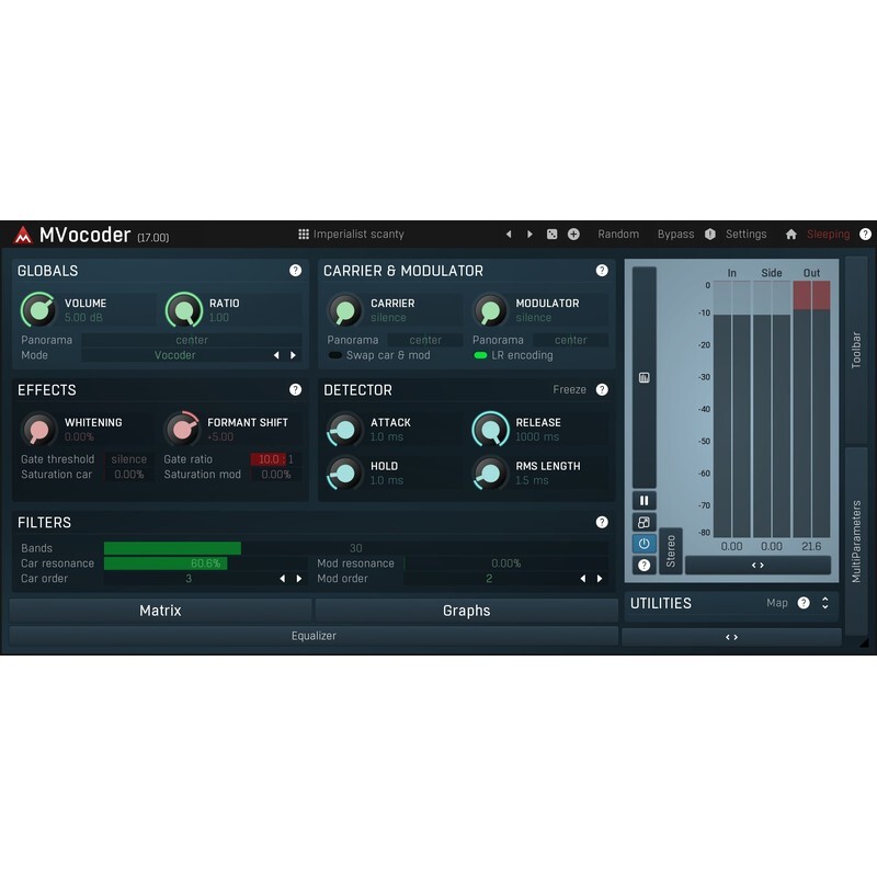 Melda MVocoder｜聲碼器效果器插件