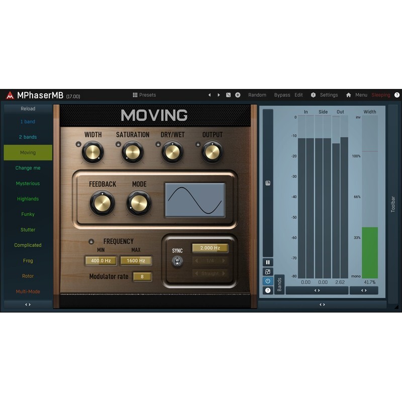 Melda MPhaserMB｜多段相位效果器