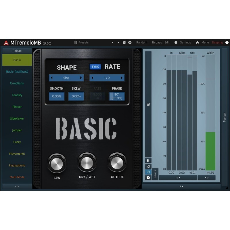 Melda MTremoloMB｜多頻段顫音插件