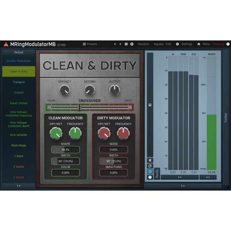Melda MRingModulatorMB｜多頻段環形調變插件