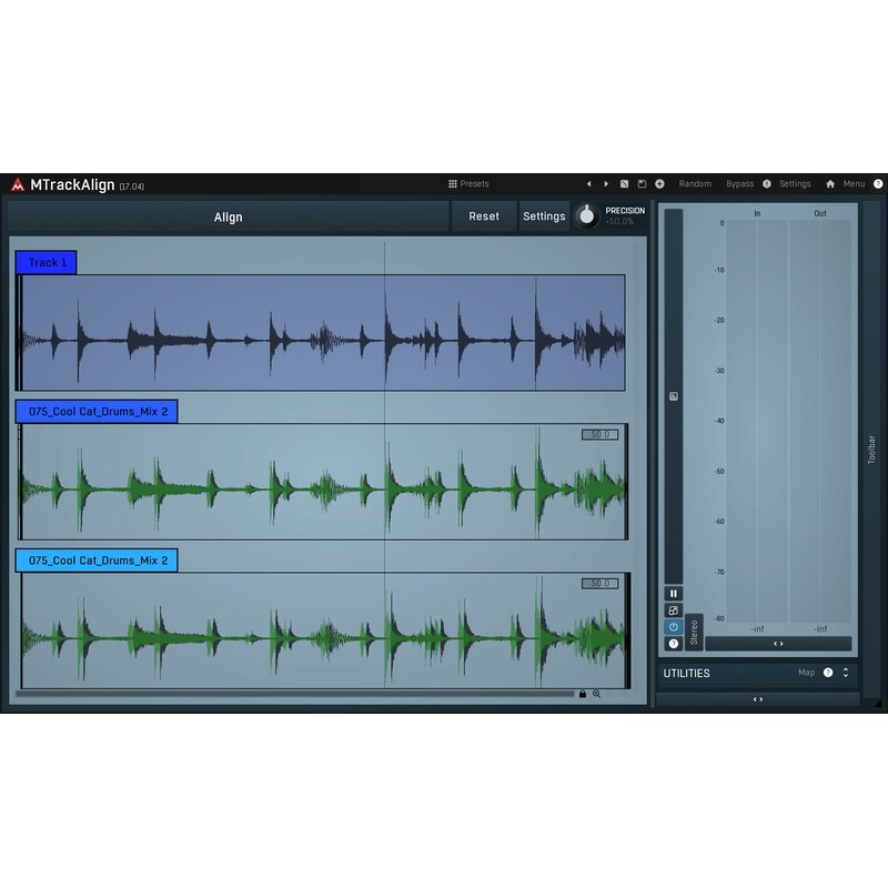 Melda MTrackAlign｜多軌自動對齊插件
