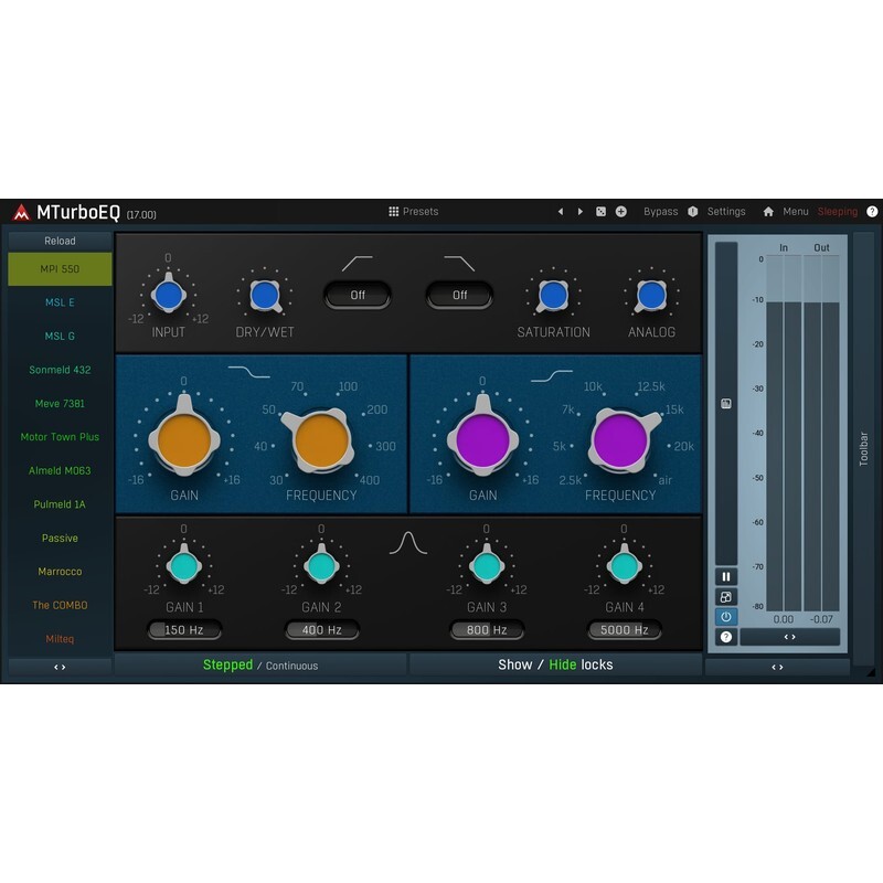 Melda MTurboEQ｜數位音訊等化器