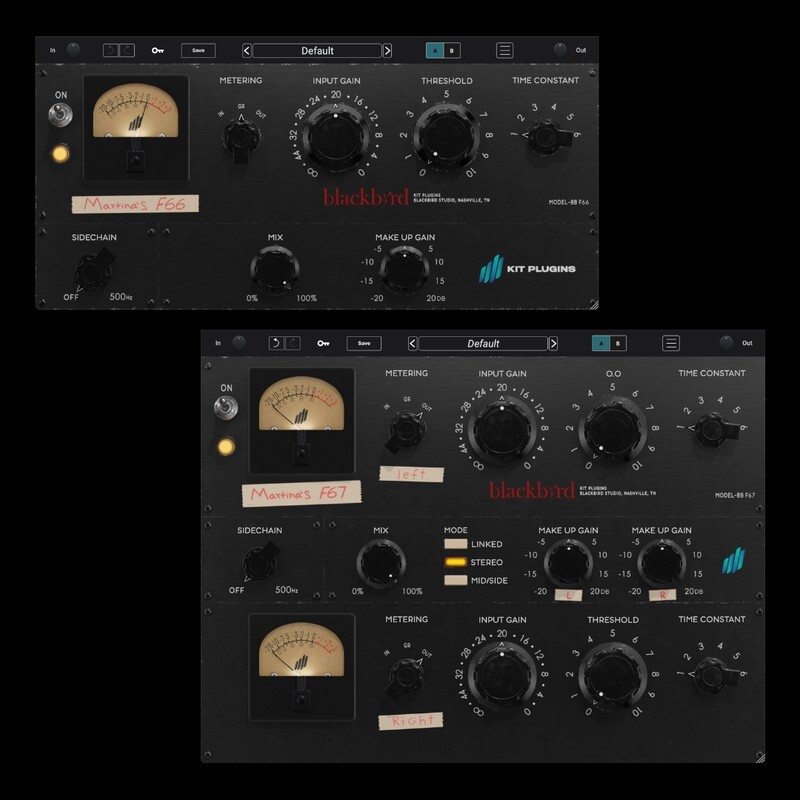 KIT Plugins BB F66/ F67 Compressors｜壓縮器效果器插件