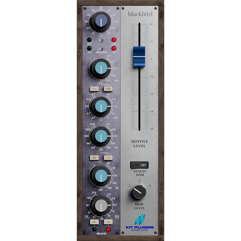 KIT Plugins BB N105 V2 Channel Strip｜音訊效果器插件