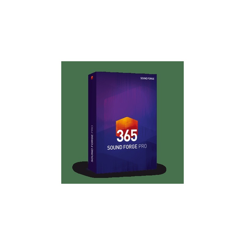 MAGIX SOUND FORGE Pro 365｜數位音訊工作站