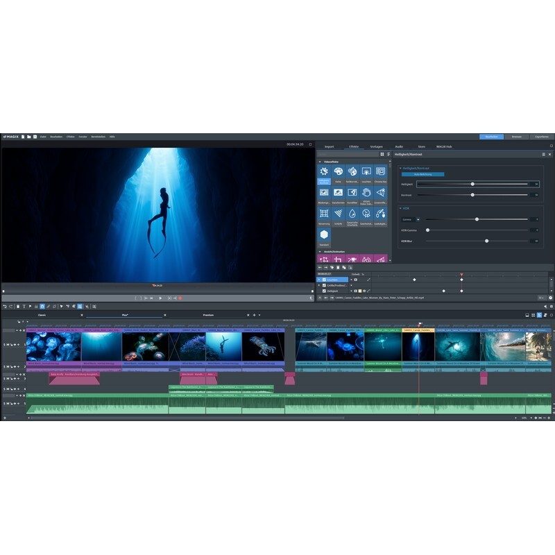 MAGIX Video deluxe Ultimate｜影片剪輯製作軟體