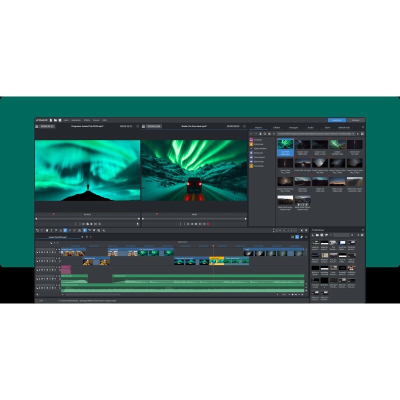 MAGIX Video Pro X 17 UPG｜影片剪輯軟體升級版