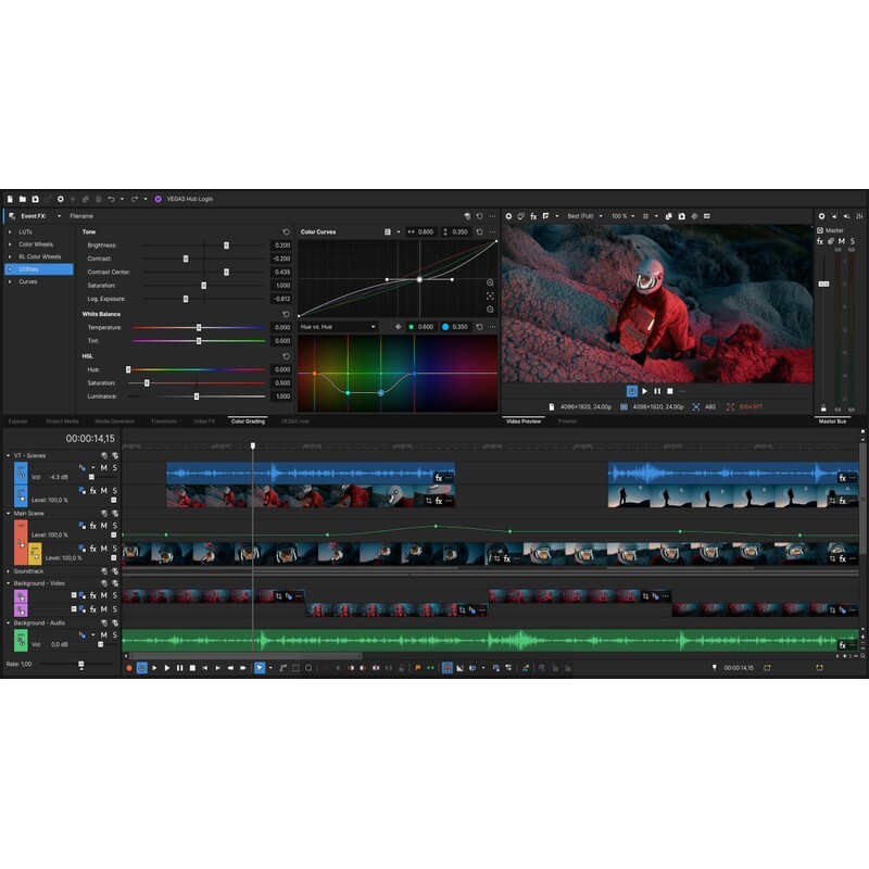 MAGIX VEGAS Pro Suite 23｜影音後製剪輯軟體