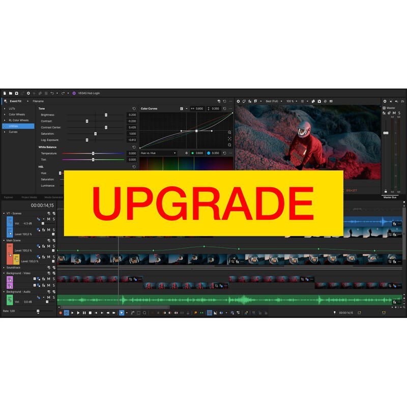 MAGIX VEGAS Pro Suite 23 Upgrade｜影片剪輯軟體升級版