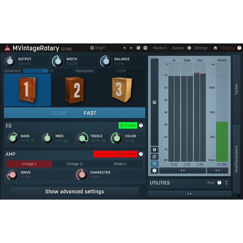Melda MVintageRotary｜旋轉喇叭效果器
