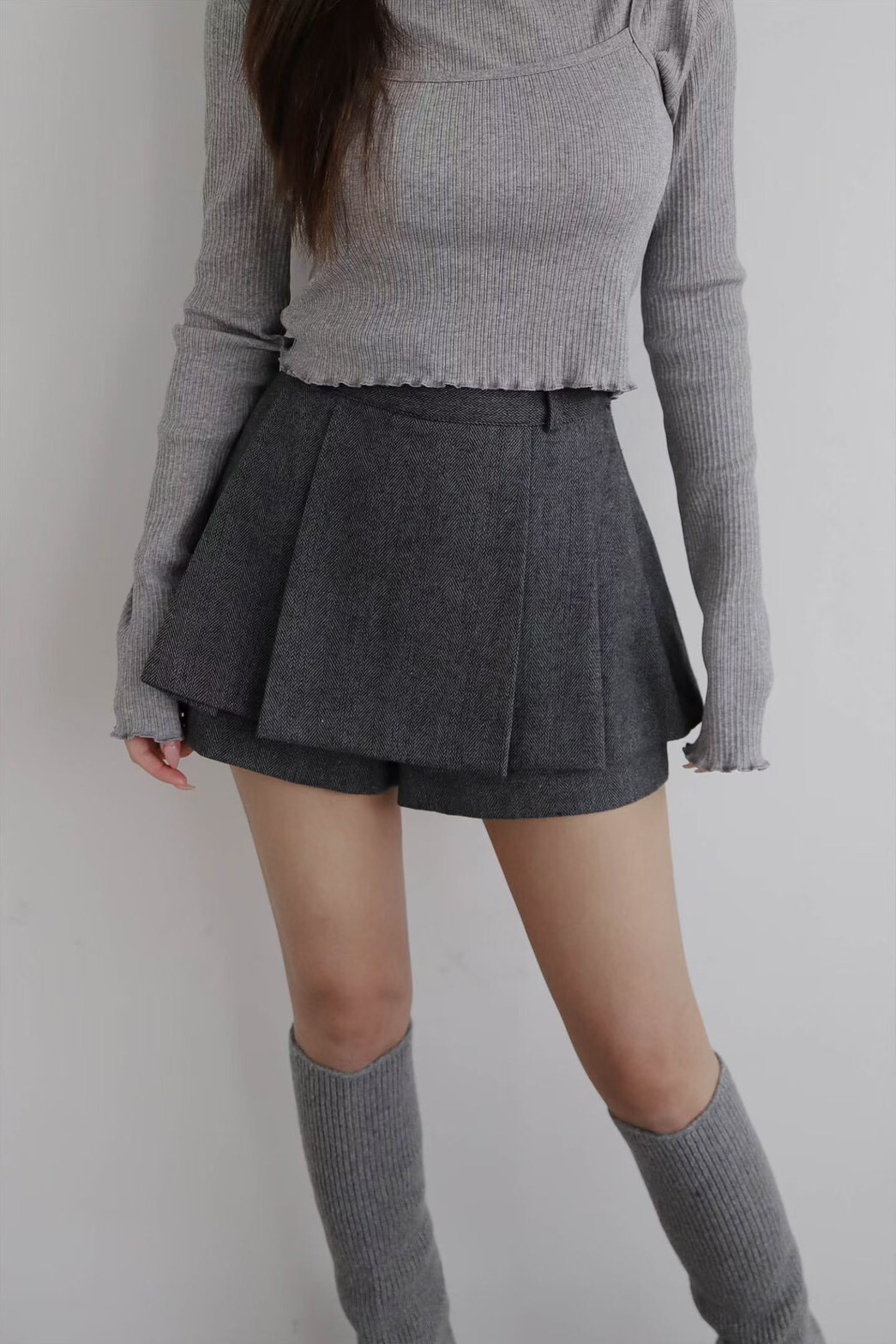 傘層短褲裙