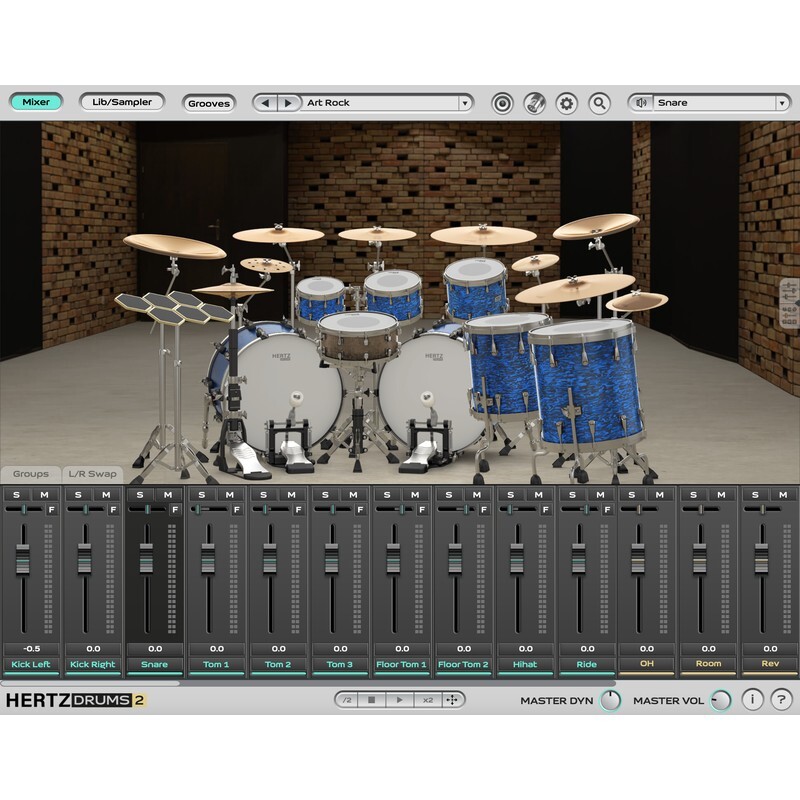 Hertz Blue Pack｜金屬鼓組擴充包