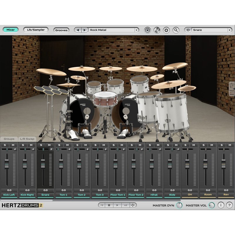 Hertz White Pack｜美式鼓組擴充包