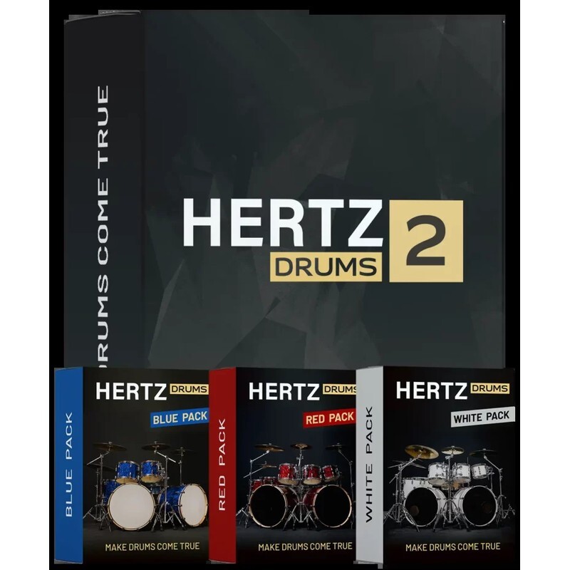 Hertz Drums Bundle｜虛擬鼓組音源軟體