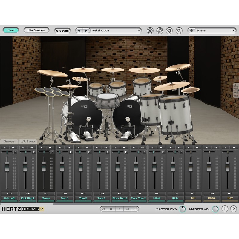 Hertz Metal Unlimited Raw Pack｜重金屬音樂素材包