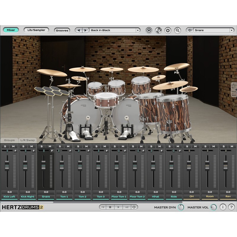 Hertz Grand Rock Kit｜經典鼓組擴充包