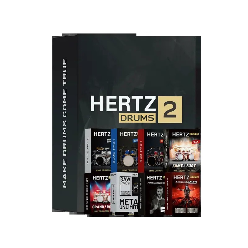 Hertz Drums Complete 1｜電子鼓音源軟體