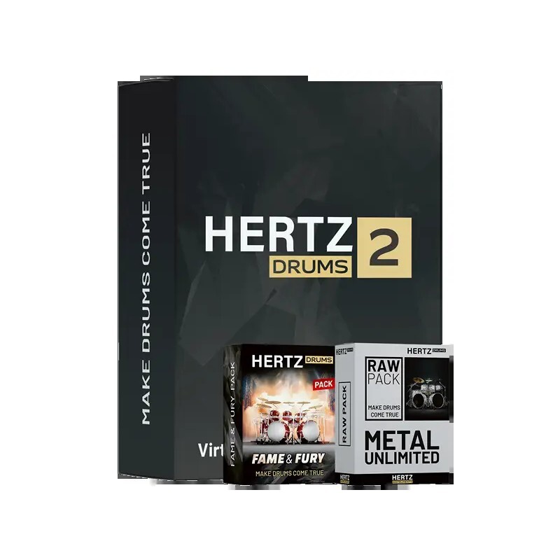 Hertz Drums Full Metal Bundle｜數位鼓音源軟體