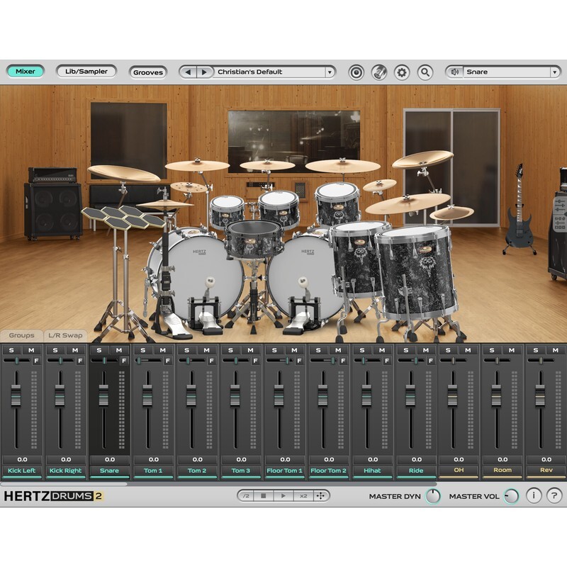 Hertz Donaldson Signature Drum Sound Pack｜鼓組音源素材包