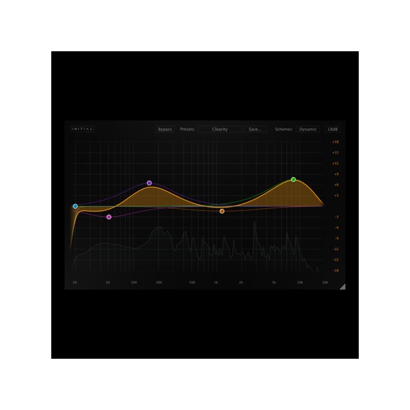 Initial Audio Dynamic Eq｜動態等化器音訊插件