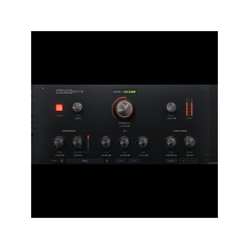 Initial Audio Master Suite｜母帶處理軟體套件