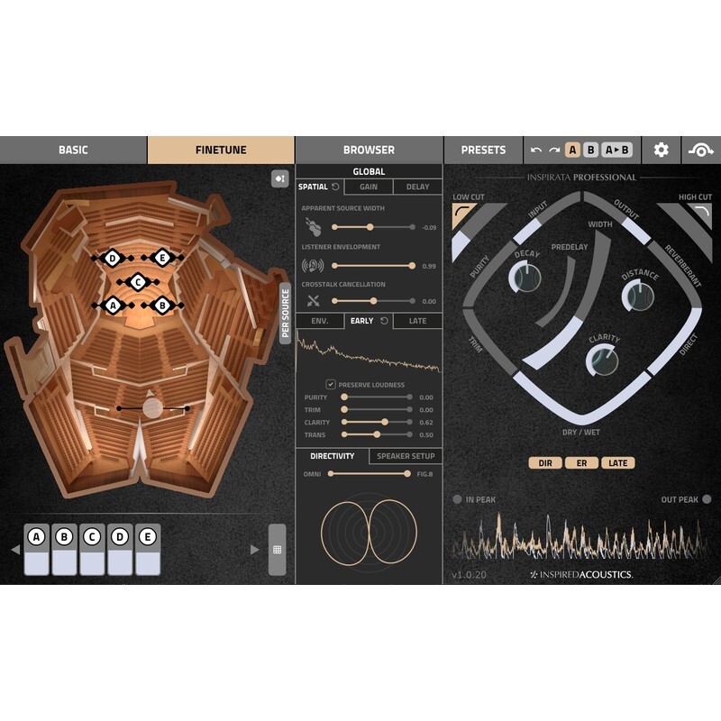 Inspirata Immersive Edition｜聲學空間模擬效果器