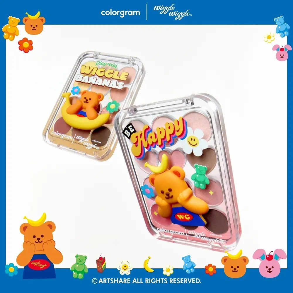 colorgram x Wiggle Wiggle - Pin Point Eyeshadow Palette