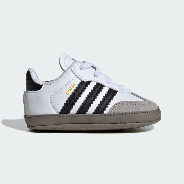 Adidas 愛迪達 Samba Crib JI2758 小童 運動休閒鞋 德訓鞋 舒適 白 黑