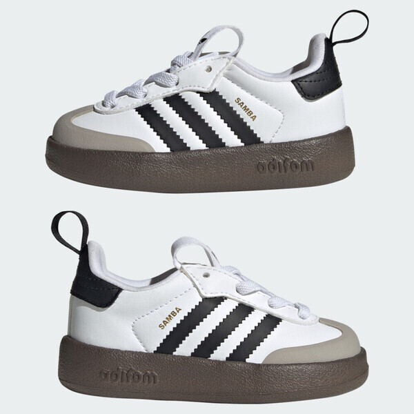 Adidas 愛迪達 Adifom Samba 360 I IH3506 小童 運動休閒鞋 舒適 白 黑