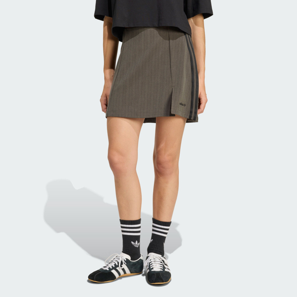 Adidas 愛迪達 Tailored Skirt JY3516 女 合身裙 短裙 綠 黑 亞版