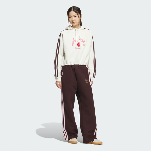 Adidas 愛迪達 Nyr Hoody Sweat KH2695 女 連帽上衣 帽t 連帽長袖 CNY 白棕 亞版