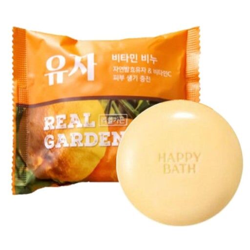 (預購商品) 韓國 柚子維C角質抗菌清潔皂90g(單顆)