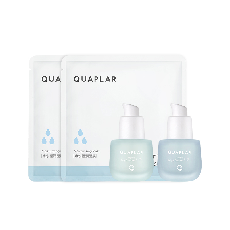 【限時】水潤光日精華+夜精華+(單片)水水恆潤面膜2片