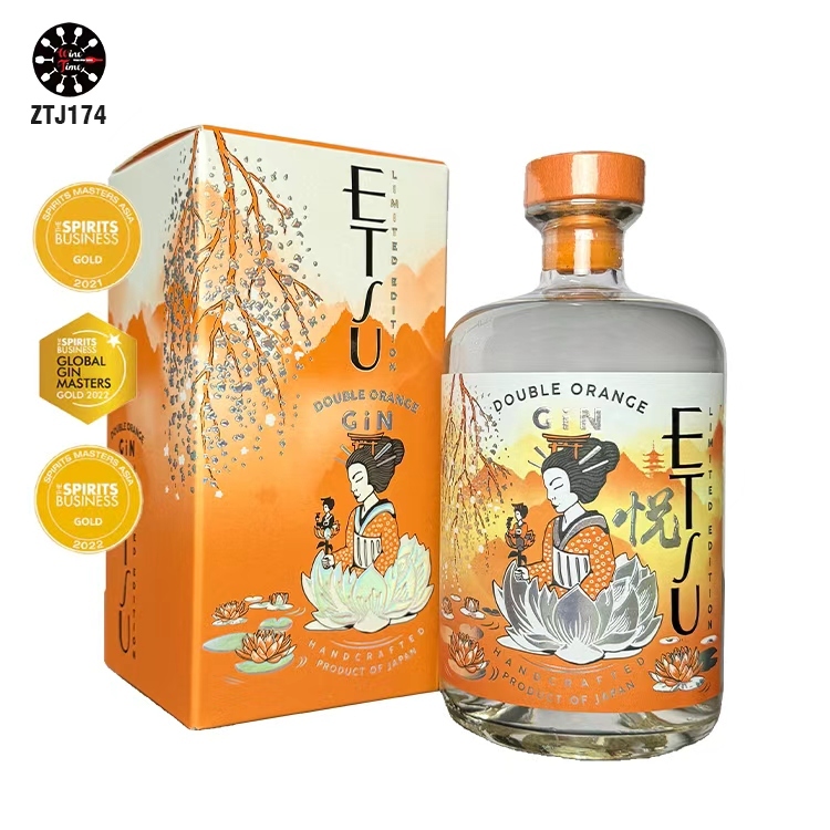北海道Gin酒｜日本(悅)雙重香橙手工氈酒