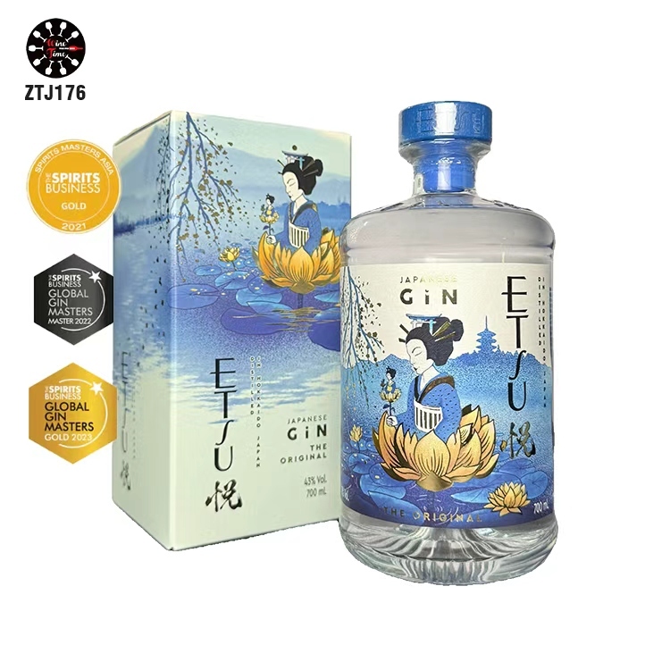 北海道Gin酒｜ETSU Handcrafted Gin Hokkaido|San Francisco World SPIRITS Competition 2018 Double Gold