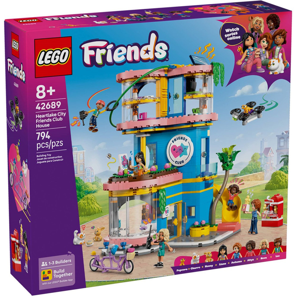 LEGO 42689 樂高積木 42689 Friends 姊妹淘系列 - 心湖城好朋友會所