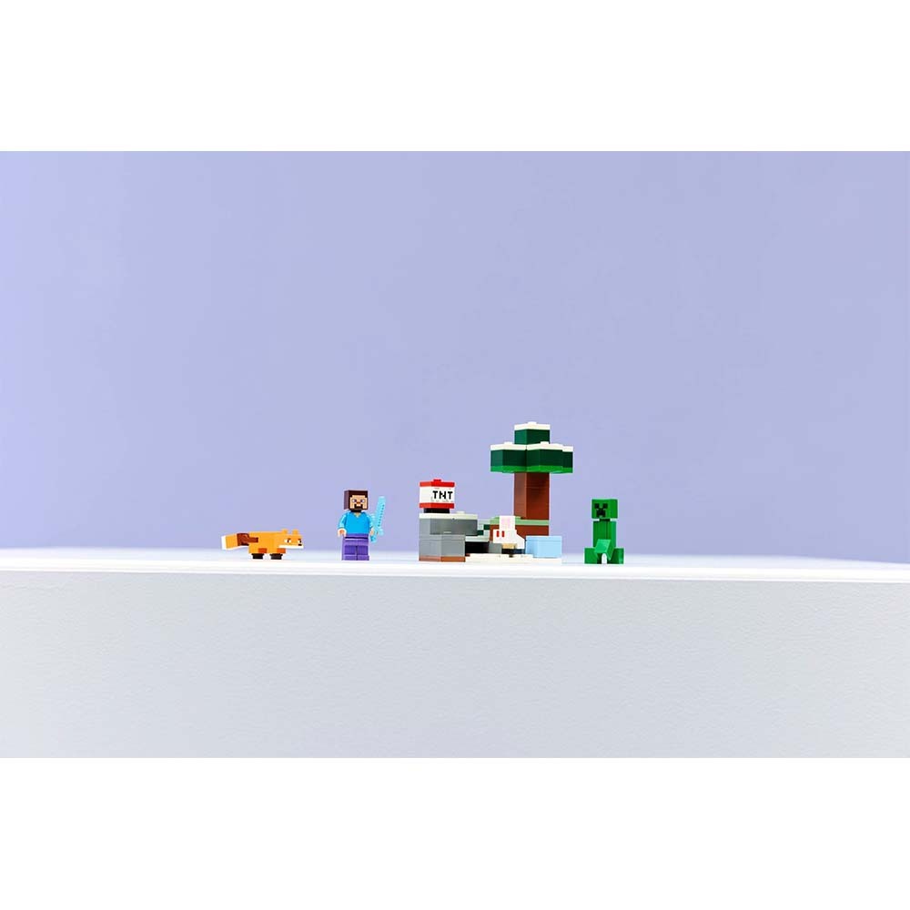 LEGO 21583 樂高積木 21583 Minecraft 麥塊系列 - 史提夫的針葉林地大冒險