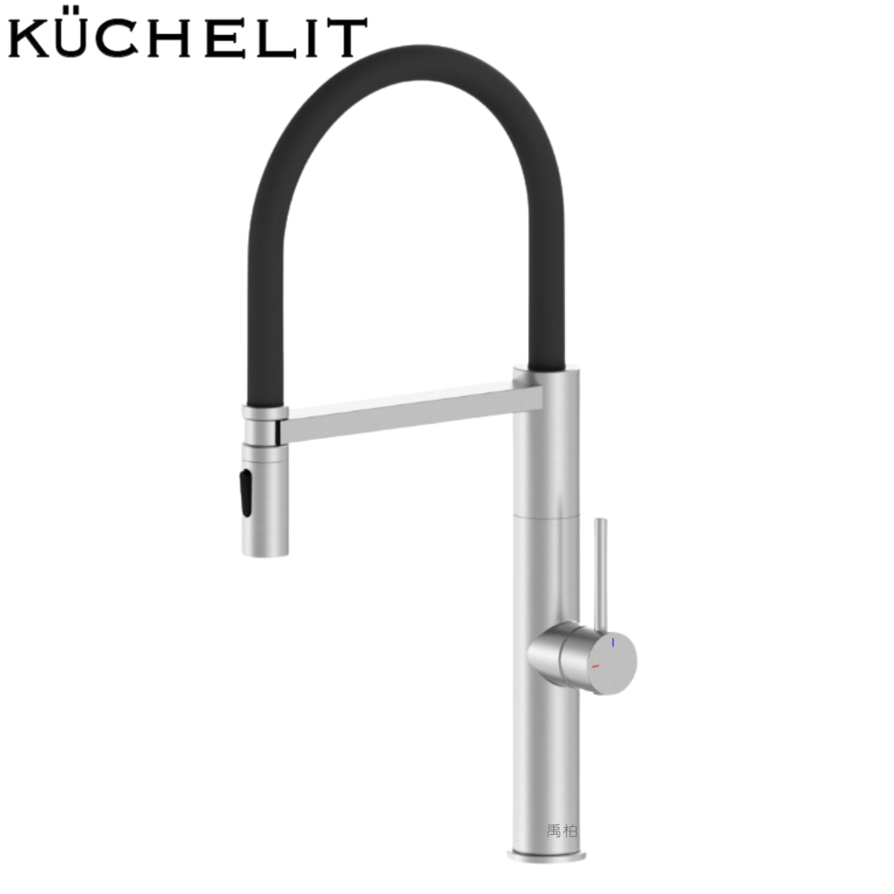 Küchelit 磁吸式不鏽鋼廚房龍頭_銀灰色 KF4101N