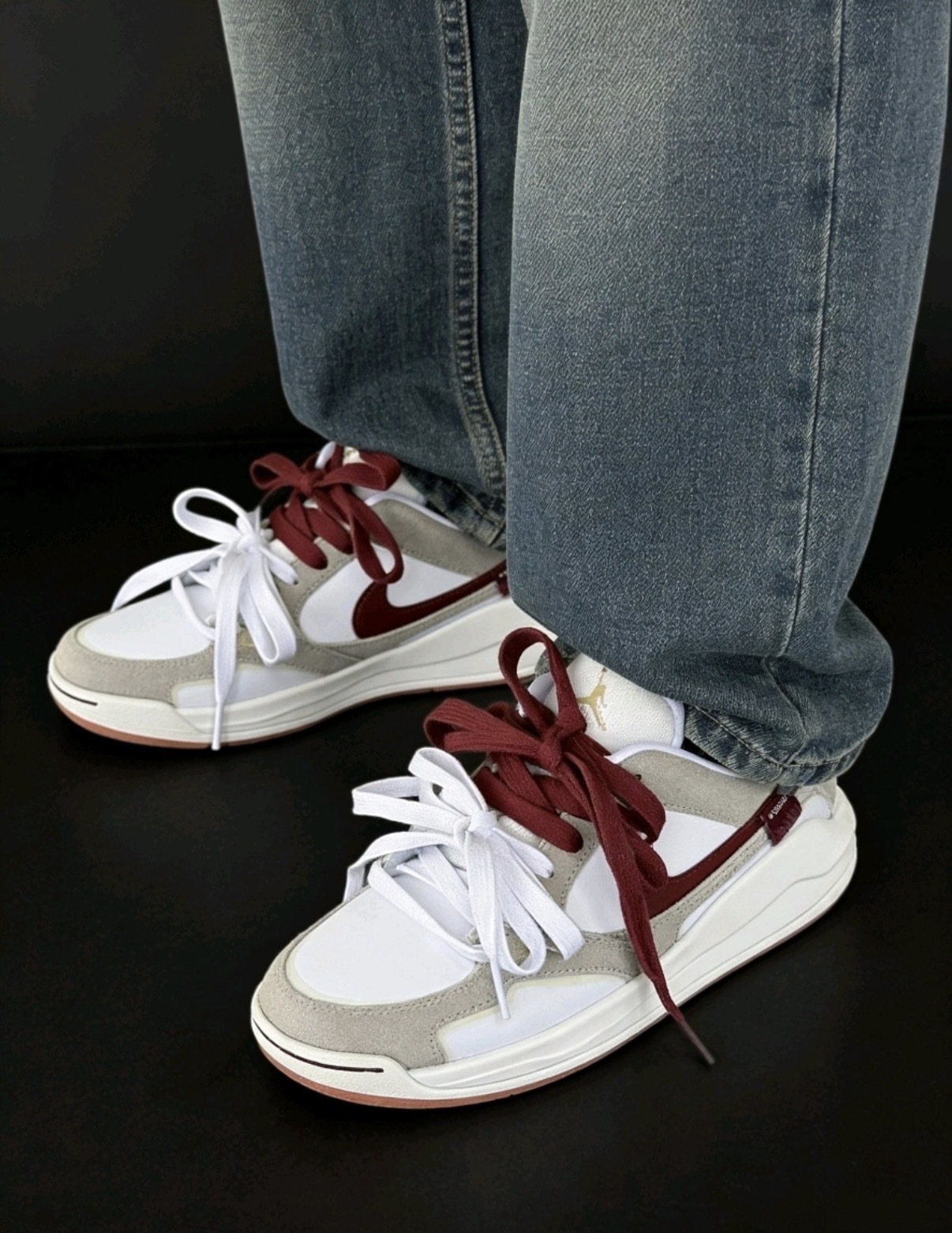 女鞋 NIKE W JORDAN CMFT ERA 米紅 馬年 新年 麂皮 喬丹 緩震 休閒 運動鞋【IQ3473-161】CNY