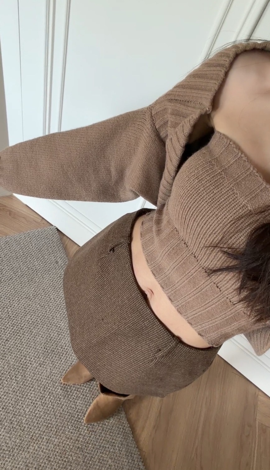 抹胸+外套針織套裝