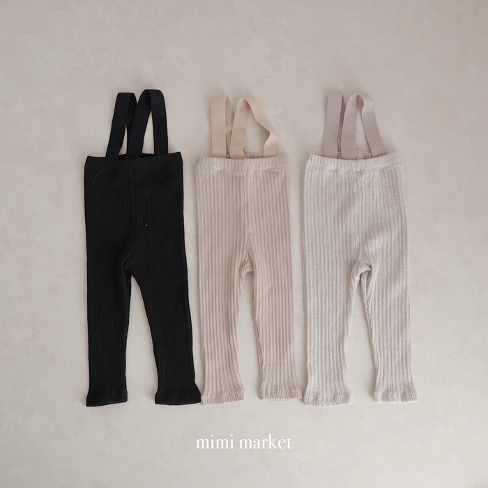 正韓春mimi-market 三色可愛俏皮吊帶褲