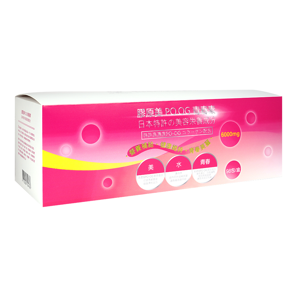 【迎新年•馬上好運來】精緻組★Dr.Mainjoy膠原美POOG青春素98入/盒+Dr.Mainjoy日酵纖順暢錠(四顆)/包x60入