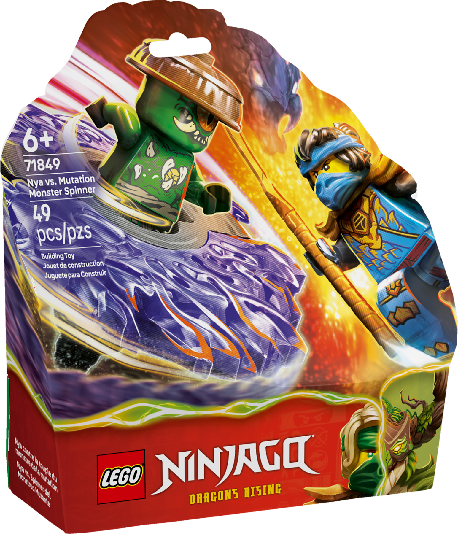 LEGO 71849 樂高積木 71849 NINJAGO 旋風忍者系列 - 赤蘭大戰突變怪陀螺