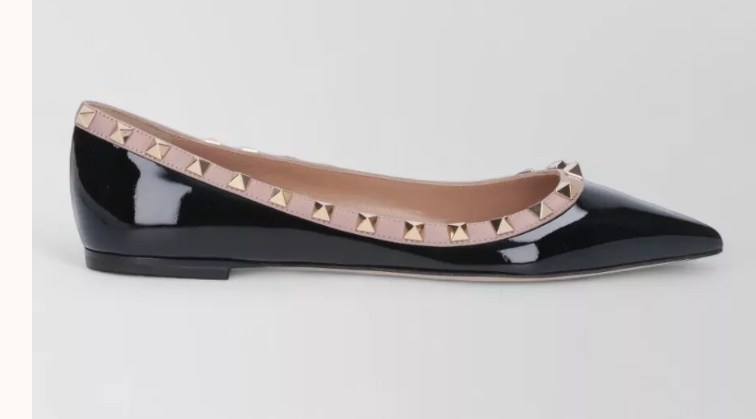 1FF0101-164 VALENTINO GARAVANI Patent Rockstud Caged Pump 100Mm Nero/Poudre (SS26) #8W2S0403VNW.N91 (S-EU-E)