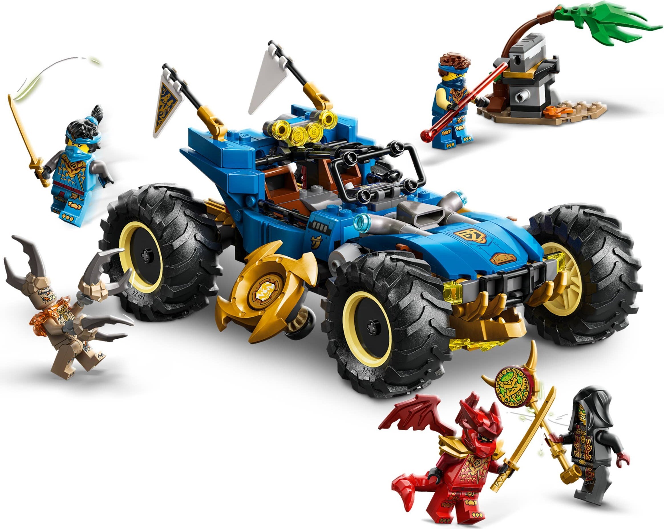 LEGO 71856 樂高積木 71856 NINJAGO 旋風忍者系列 - 阿光的變形汽車