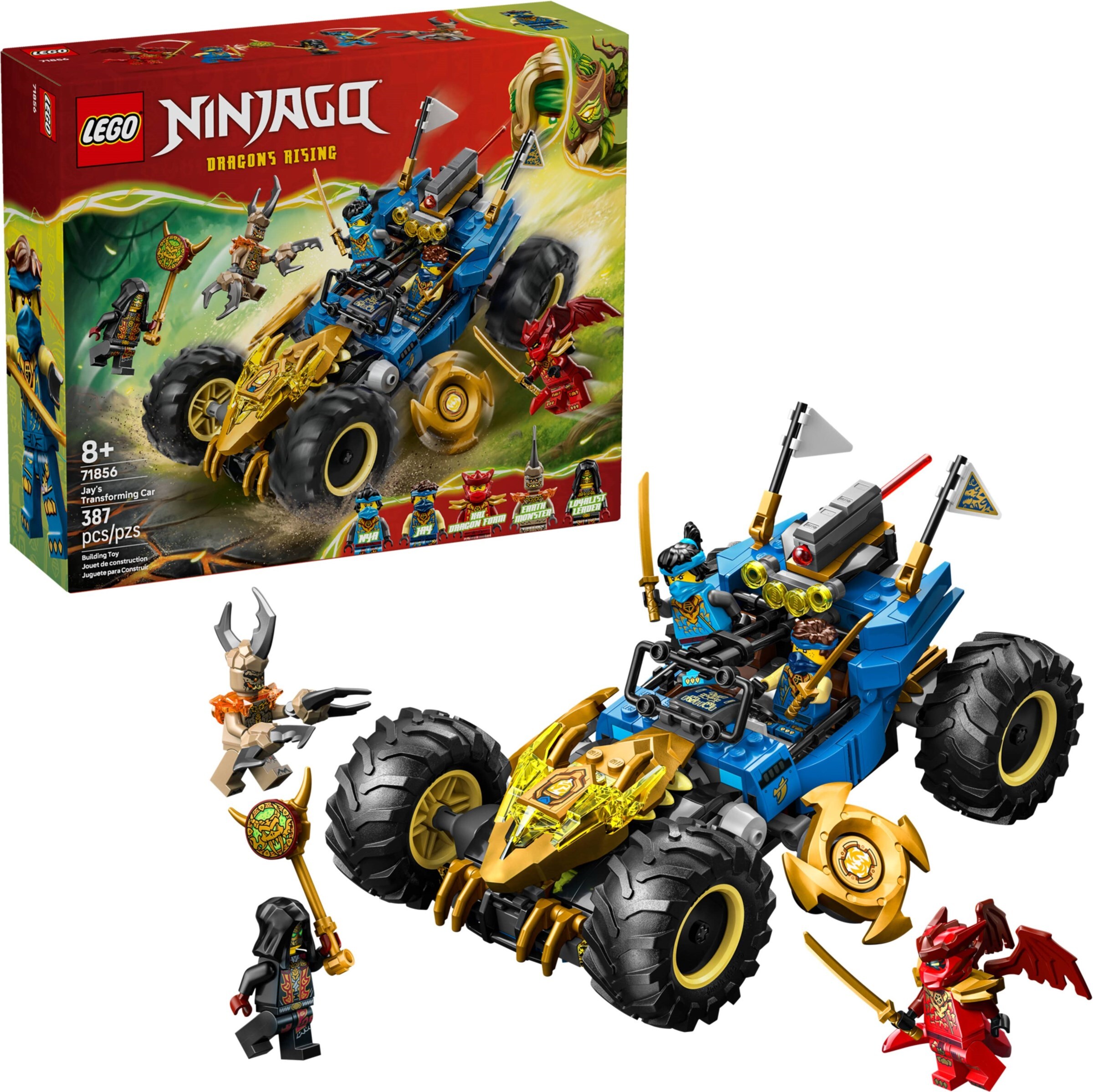 LEGO 71856 樂高積木 71856 NINJAGO 旋風忍者系列 - 阿光的變形汽車