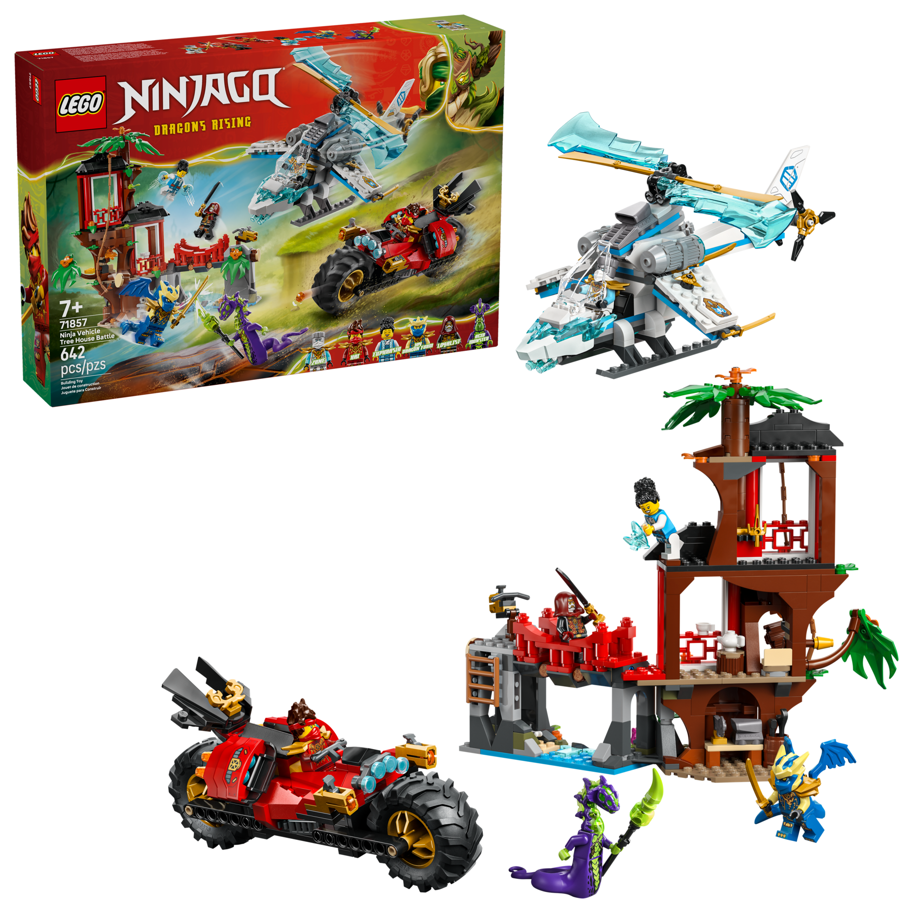 LEGO 71857 樂高積木 71857 NINJAGO 旋風忍者系列 - 忍者載具樹屋大戰