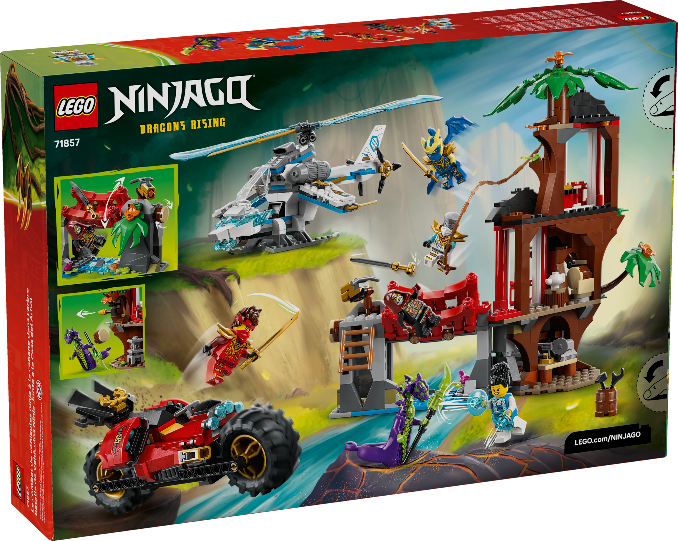 LEGO 71857 樂高積木71857 NINJAGO 旋風忍者系列- 忍者載具樹屋大戰