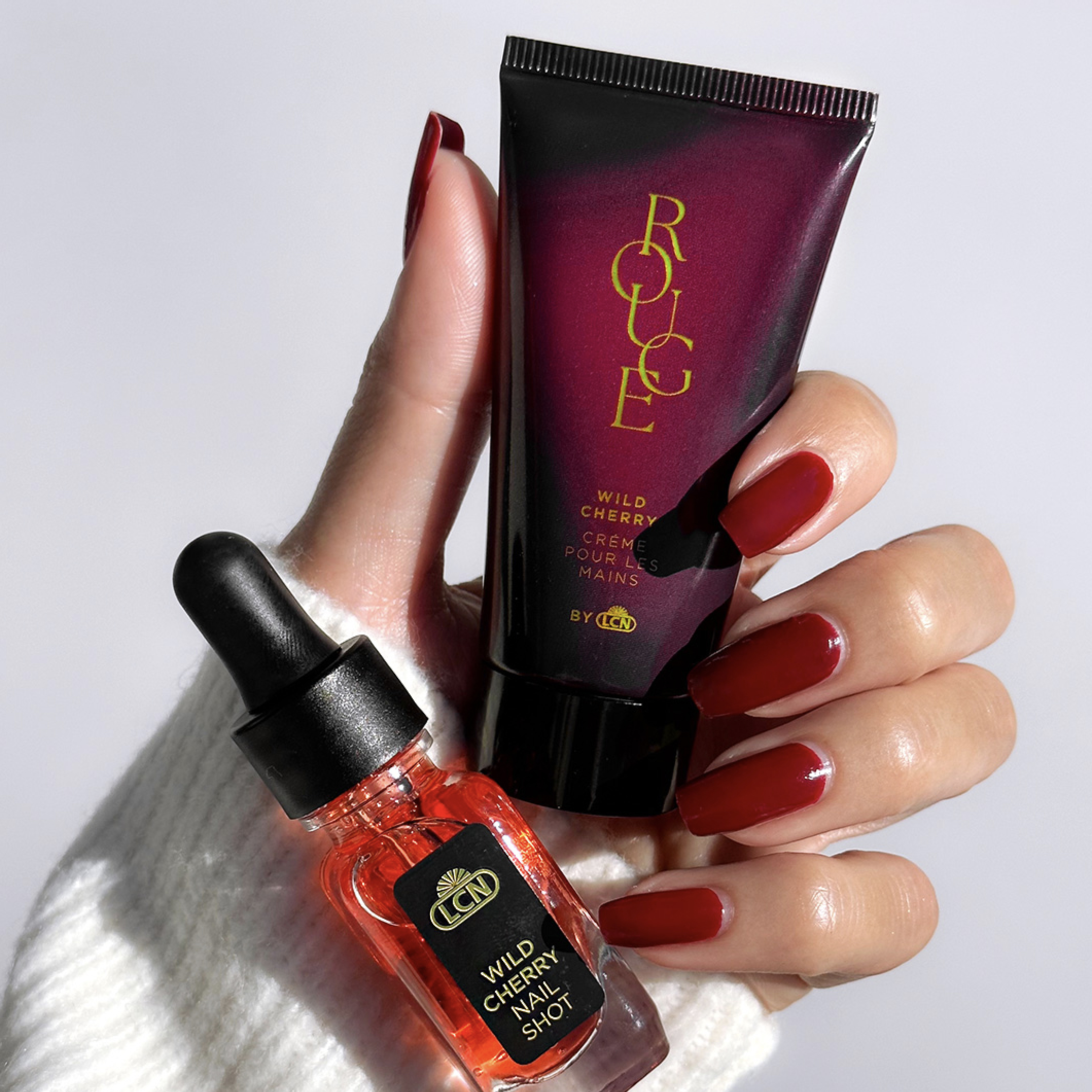 LCN (沉香野莓)嫣紅 - 美手潤甲護理Set 2
